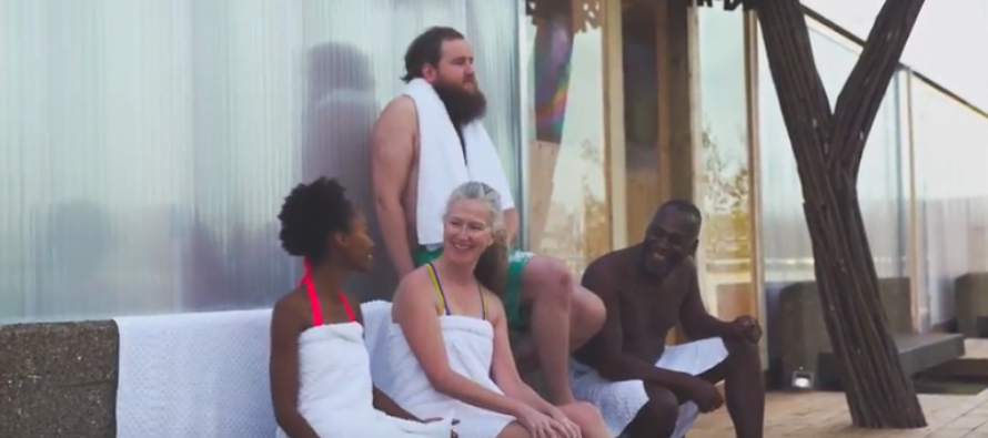 Britid naudivad Soome sauna otse Londoni kesklinnas! FOTOD ja VIDEO!