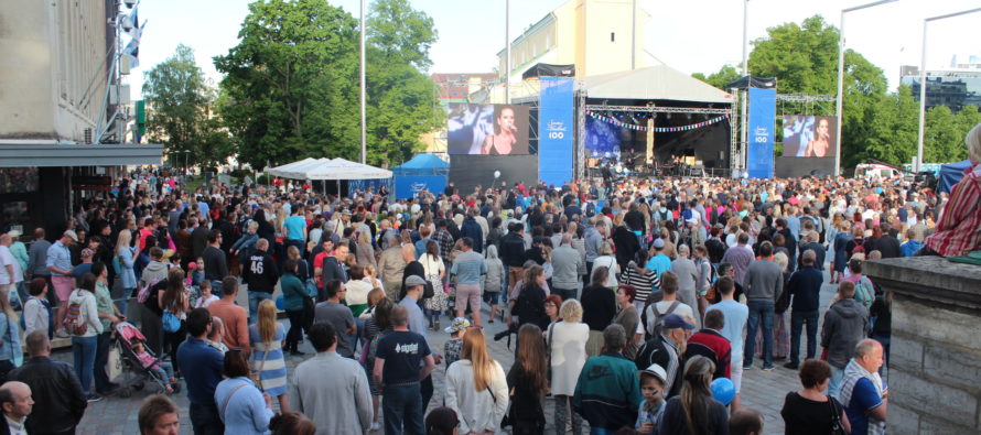 ERR ja NordenBladet olid suurimad Soome100 kontserdi ülekandjad ja sotsiaalmeedias levitajad