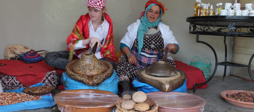 Helena-Reet: Maroko haruldus – Argaaniõli! Külastus “Khmissa Argan” esinduspoodi Essaouira´s + FOTOD!