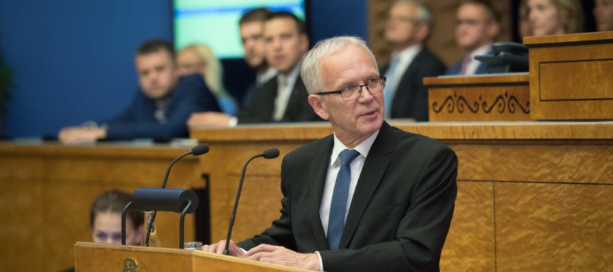 Riigikogu esimehe Eiki Nestori kõne sügisistungjärgu avaistungil