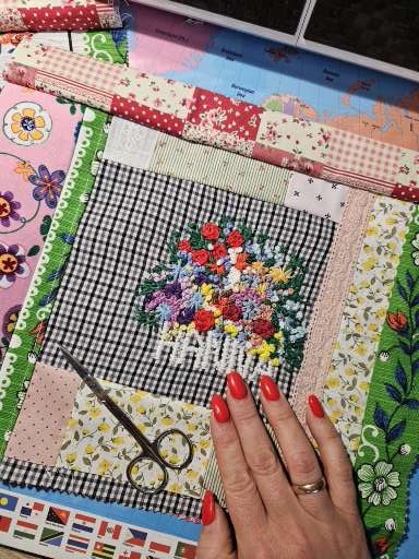 õmblemine, tikkimine, lapitehnika, kangad, käsitöö