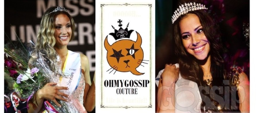 Ohmygossip Couture lõi käed Miss Universe Norway Sara Nicole Andersen´i ja Miss Universe Sweden Hanni Beronius´ega!