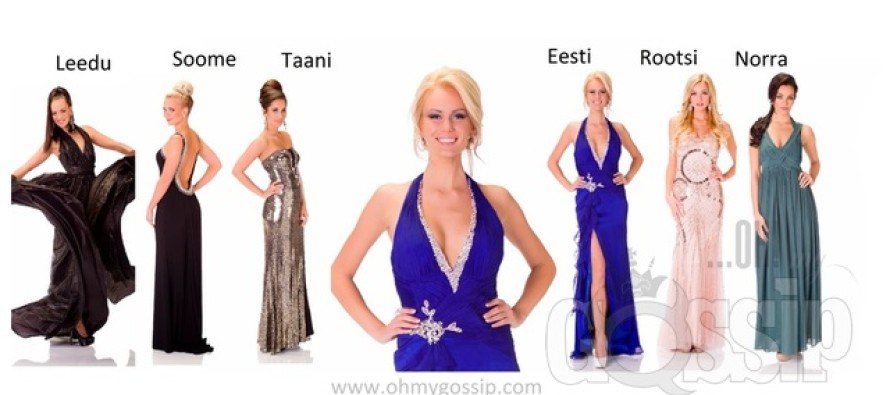 Miss Universe 2013: Missikandidaadid poseerivad õhtukleitides (Vol3)