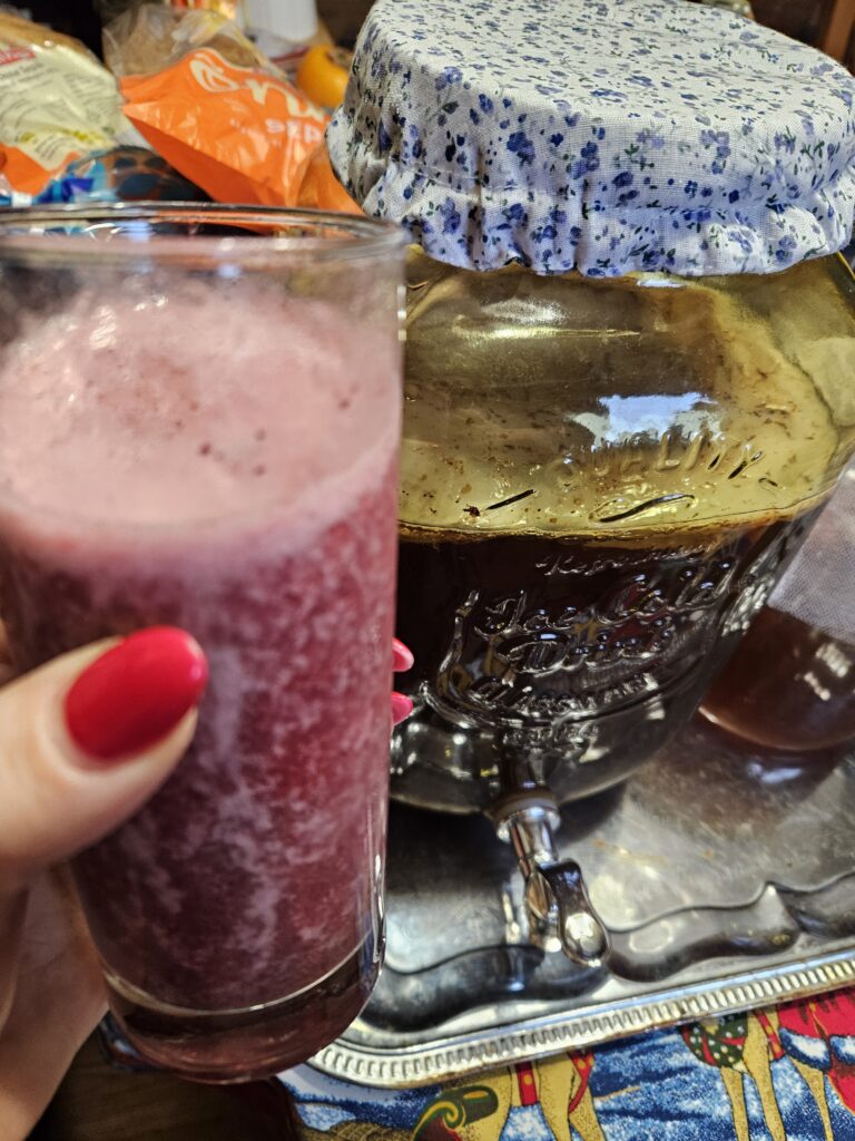 Kodune kombucha, teeseenejook, scoby, köök, jook