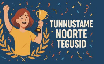 Tunnustame noorte tegusid: algas 2025. aasta üle-eestiline konkurss Aasta noor