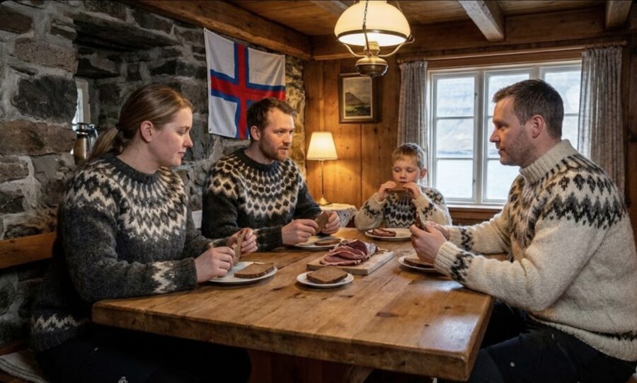 Fääri saartel hinnatakse lammavillast kampsuneid ning vinnutatud lambaliha