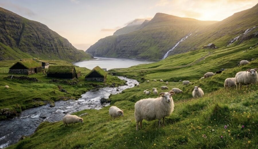 Lambakasvatus fääri saartel
