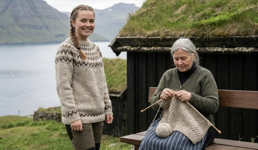 Fääri saared, lambavillast käsitöö ja kudumid