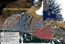 Ülevaade Gröönimaa mäenõlvade seirest: Umiammakku Nunaat ja Kangerluarsuk