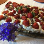 tort, maasikad, toit, toidublogi