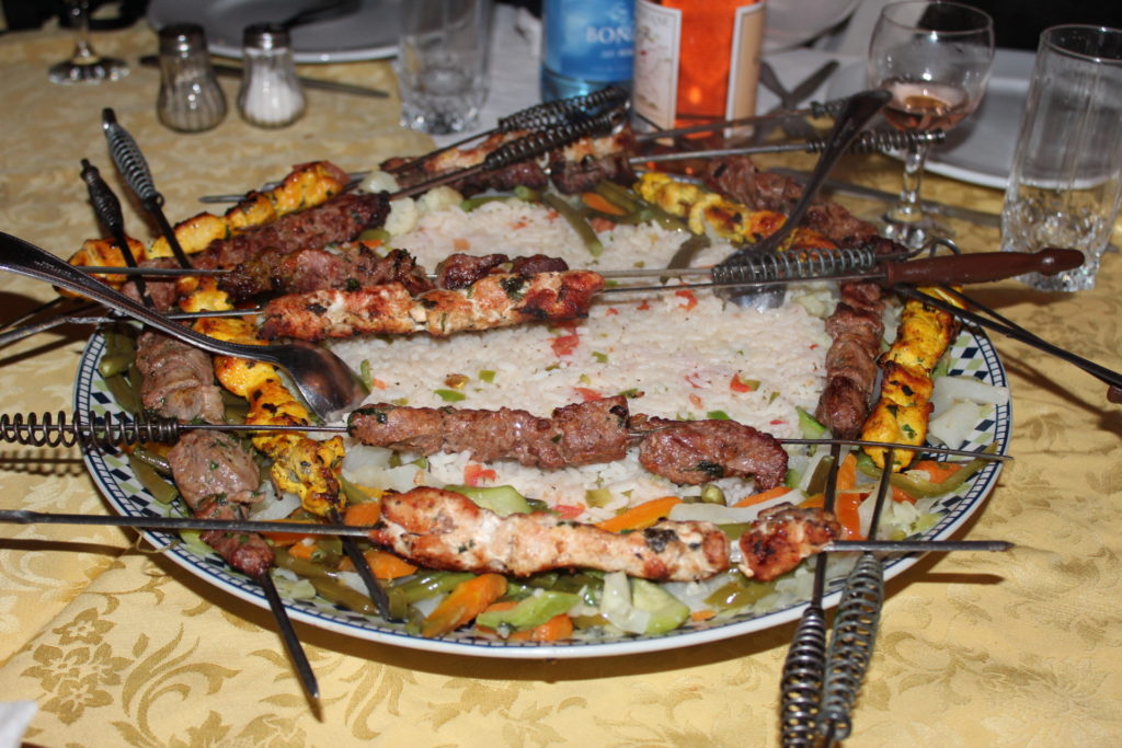 Maroko, Morocco food, Taroudant City Palais Salam