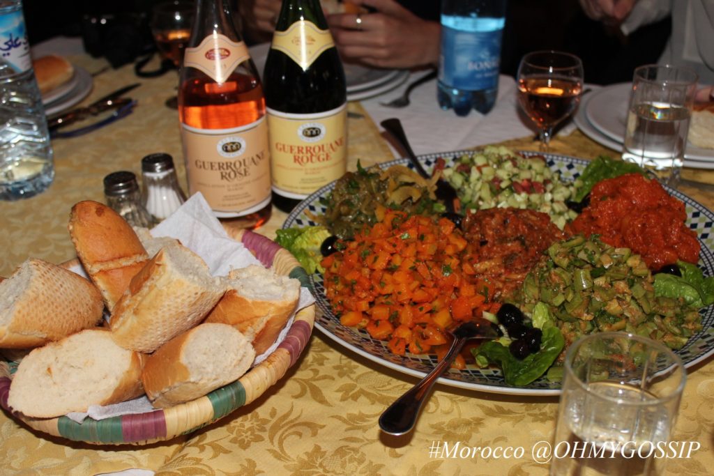 Maroko, Morocco food, Taroudant City Palais Salam