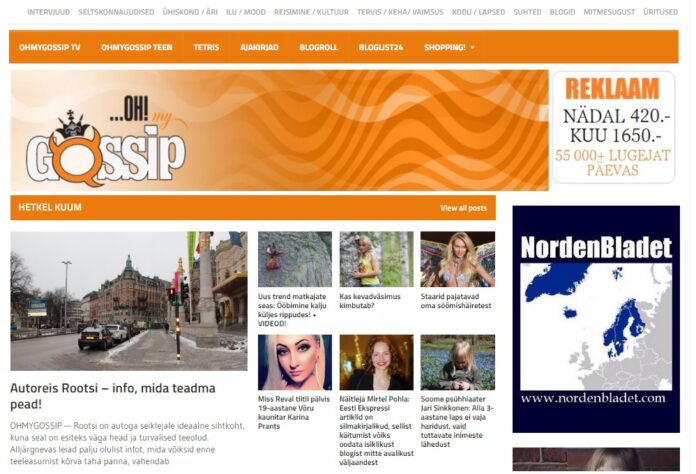 Ohmygossip.ee esileht