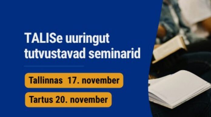 TALIS 2024 värsked tulemused ja arutelud