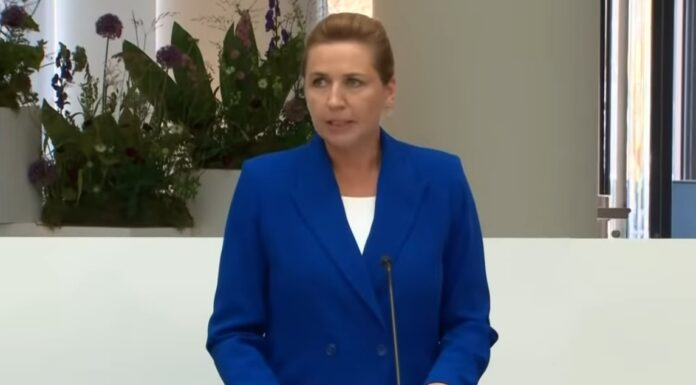 Taani peaminister Mette Frederiksen