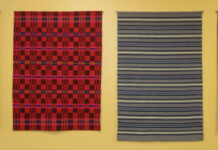 Riigikogus Toompea lossi III korruse kunstisaalis on näitus rahvuslikust tekstiilist