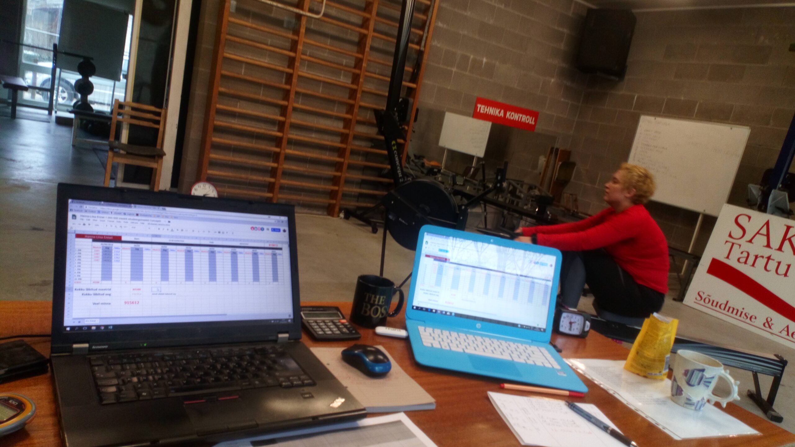 Klubi SAK Tartu sportlane Hanna-Liisa Ennet püstitas sõudeergomeetril maailmarekordi – ultradistants 1000 km individuaalsõidus