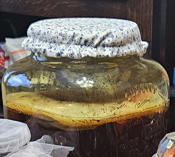 Kodune kombucha, teeseenejook, scoby, köök, jook