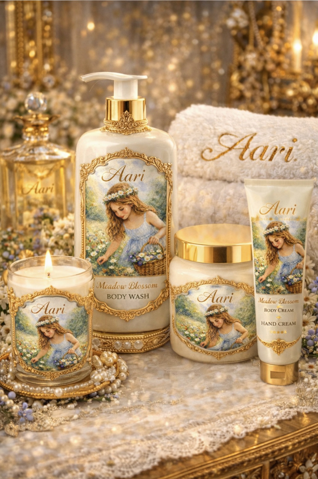 A Meadow Girl – Wildflowers and Daydreams