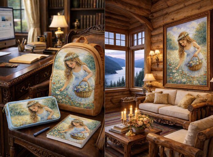 A Meadow Girl – Wildflowers and Daydreams