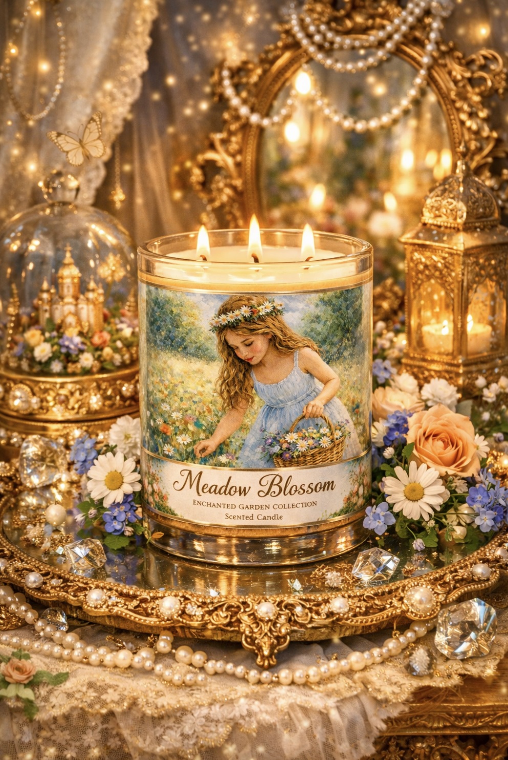 A Meadow Girl – Wildflowers and Daydreams