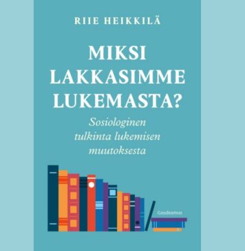 Riie Heikkilä raamat “Miks me lõpetasime lugemise?” toob välja valupunktid, miks põhjanaabrite lugemiskirg jahtub Riie Heikkilä raamat "Miks me lõpetasime lugemise?"