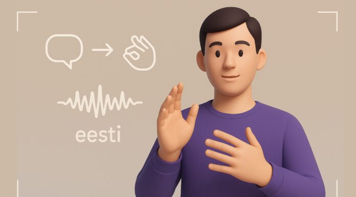 Eesti viipekeelne tõlkerobot