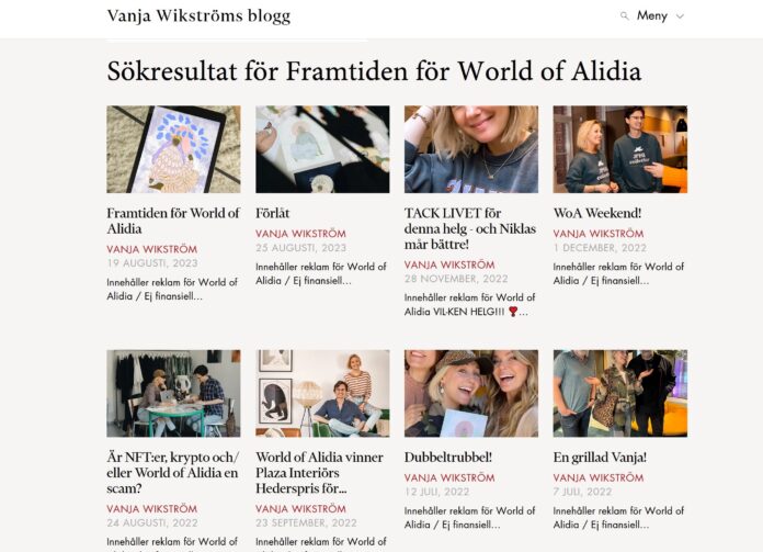 vanja blogg